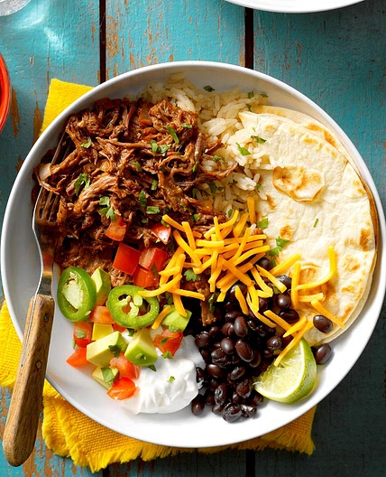 Shredded Beef Burrito Filling