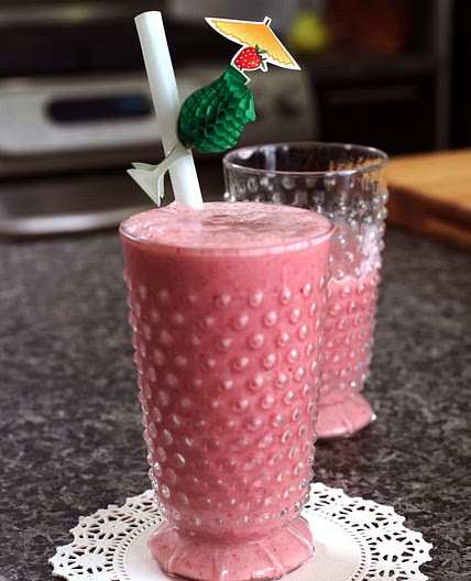 Best Strawberry Milkshake 