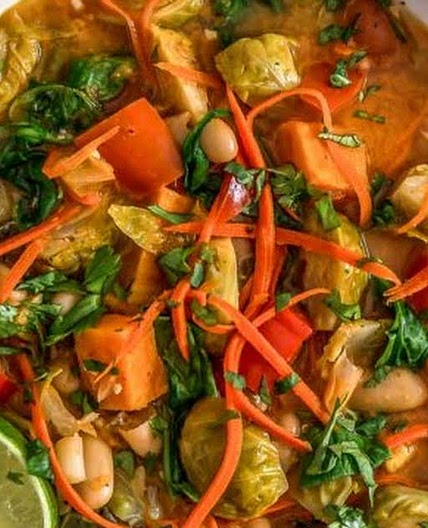 Thai Curry Brussel Sprout Soup Recipe | Yummly