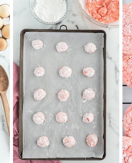 Strawberry Cookies
