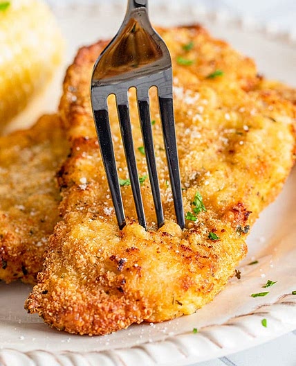 {Crispy Breaded} Air Fryer Pork Chops