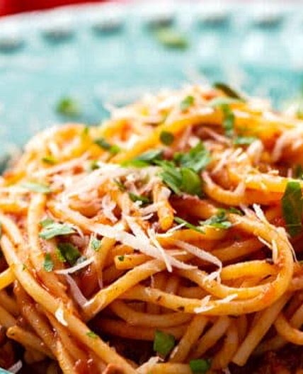 Spaghetti & meatballs