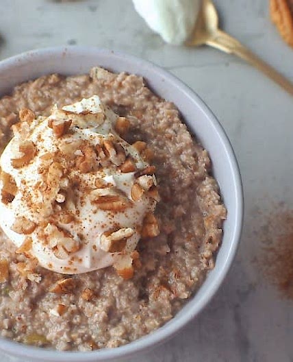 Cinnamon Porridge w/Berries
