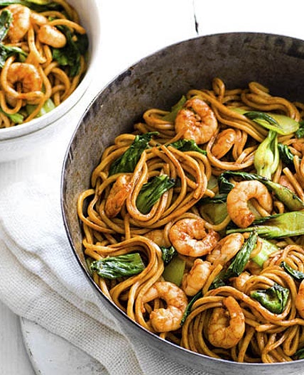Thai prawn & ginger noodles