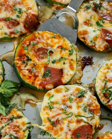 Zucchini Pizza Bites