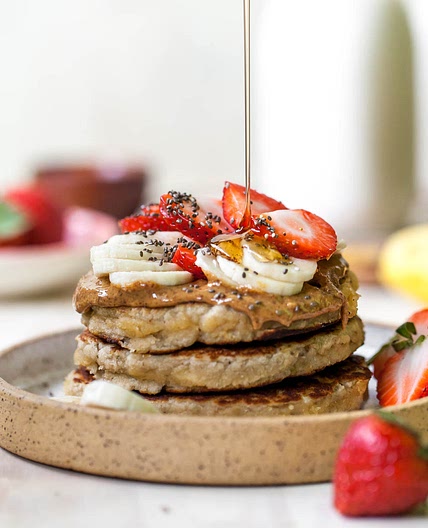 Best Ever Coconut Flour Pancakes for One (Paleo)