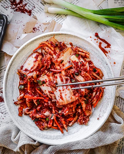 Homemade Vegan Kimchi