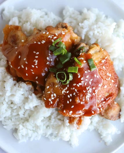 Pressure Cooker Honey-Garlic Chicken