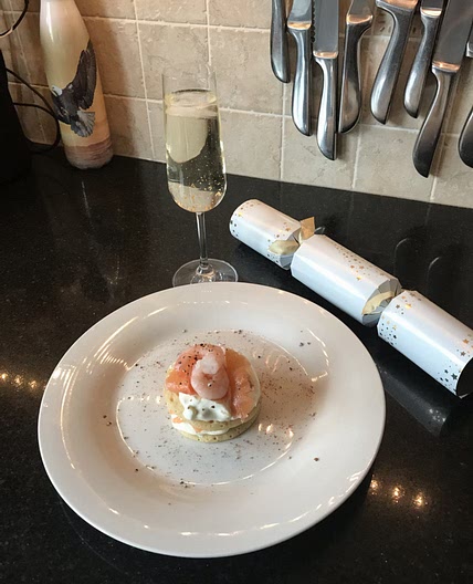 Smoked Salmon Blinis