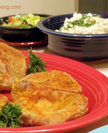 Orange-Glazed Pork Chops