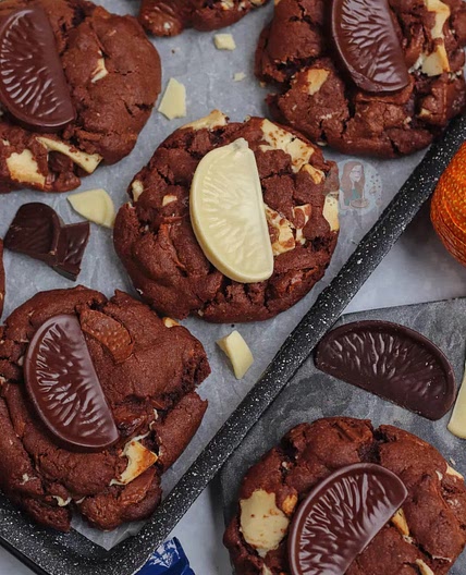 Chocolate Orange NYC Cookies!