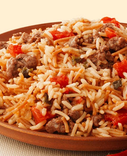 Zesty Spanish Beef and Rice