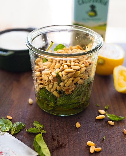 Easy Basil Pesto - Whole30, Paleo