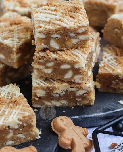 Gingerbread Blondies!