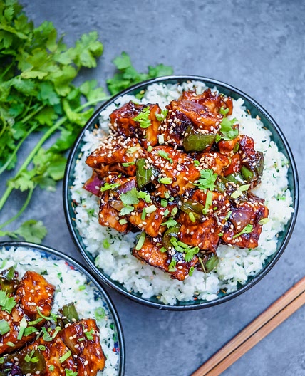 Stir-Fried Sweet Chili Tofu