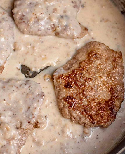 Southern Steak and Milk Gravy