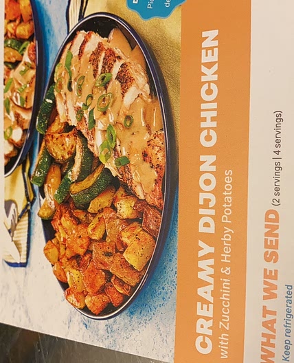 Creamy Dijon chicken