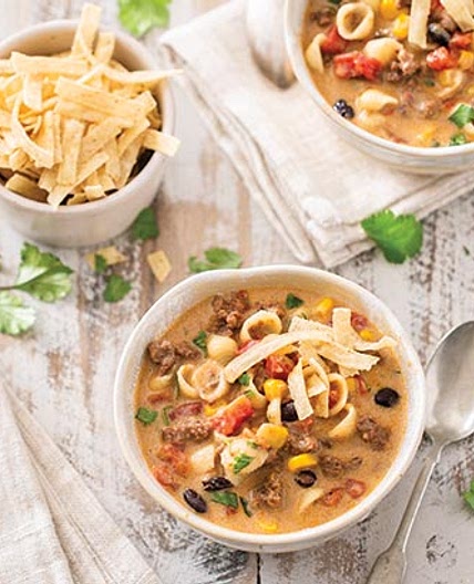 Quick Simmer Taco Soup Recipe