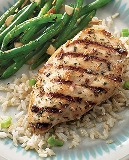 Grilled Shallot Tarragon Chicken Recipe