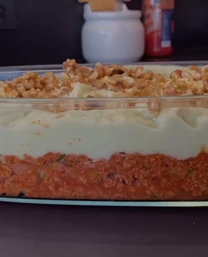 Escondidinho de Carne de Soja