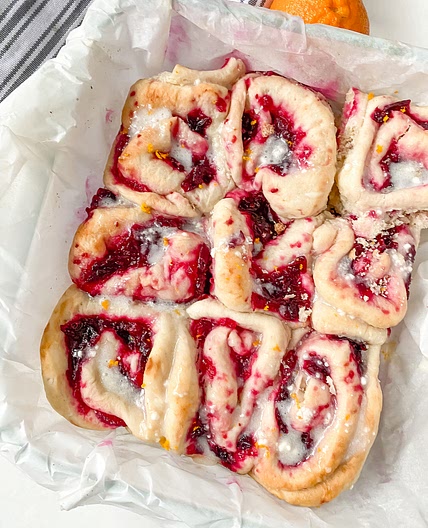 Cranberry Orange Rolls