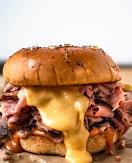 Copycat Arby's Beef and Cheddar with Arby's Red Ranch Sauce