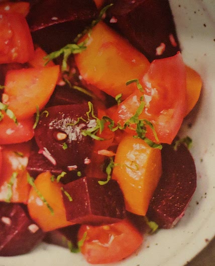 Heirloom Tomato and Beet Salad