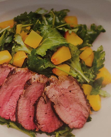 Peaches and Steak