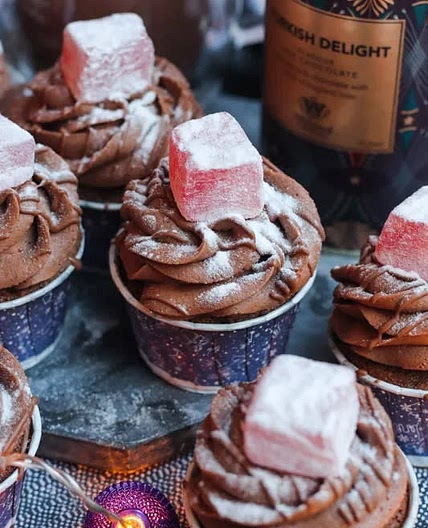 Turkish Delight Cupcakes!