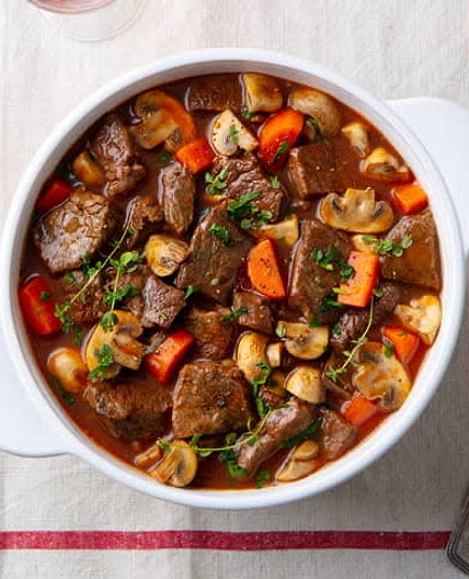 Beef Bourguignon 