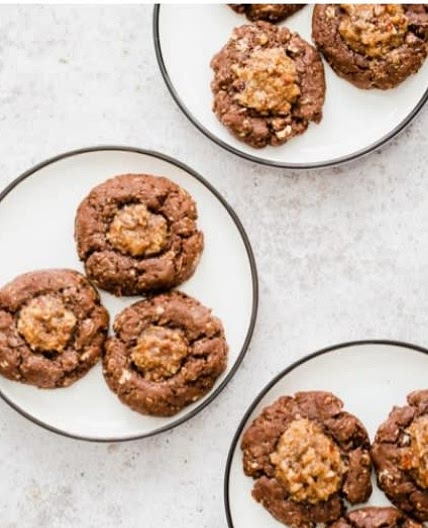 Vegan German Chocolate Cookies - Vegan Richa