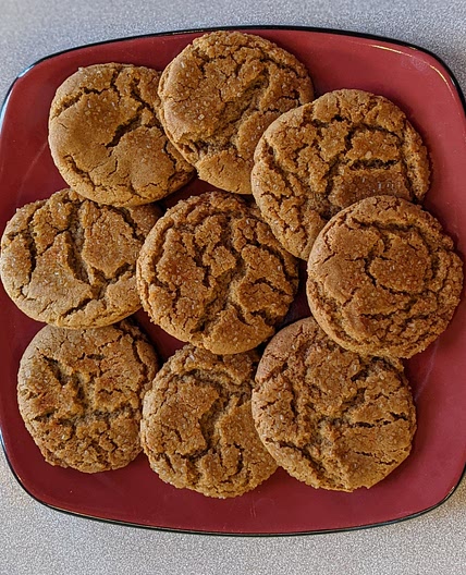 Grandma's Gingersnaps with a bite