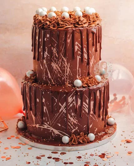Two-Tier Celebration Cake!