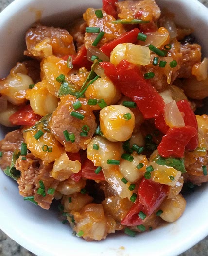 Chickpea and Chorizo Tapas Recipe