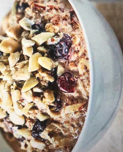 Apple bircher muesli