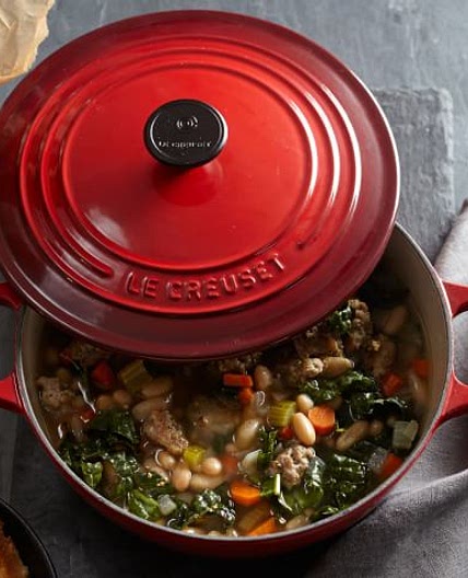 Minestrone with Sausage and Kale