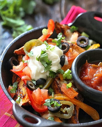 Sweet Potato Irish Nachos