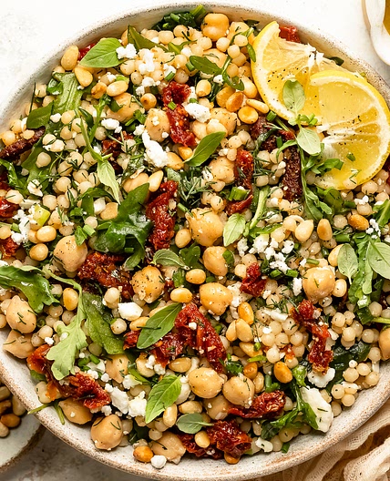 Israeli pearl couscous recipe