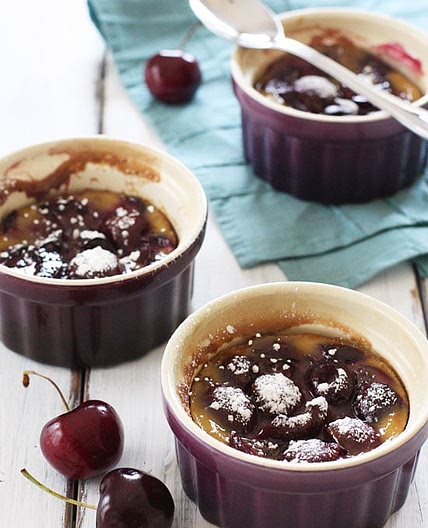 Cherry Custard