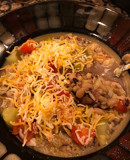 New Year’s Day Black Eyed Peas - Instant Pot