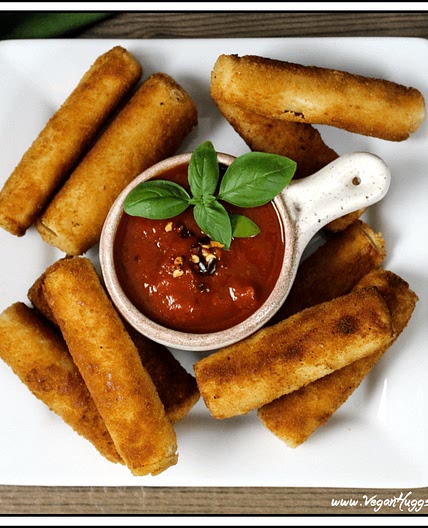 Vegan Mozzarella Sticks
