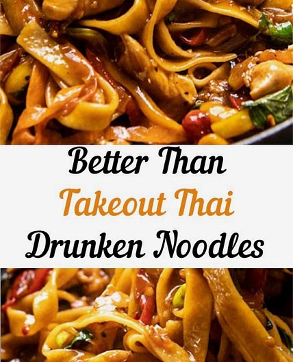 Dinner Recipe: Better Than Takeout Thai Drunken Noodles