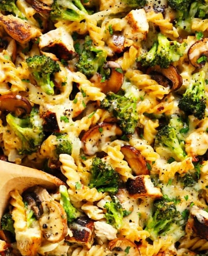 Healthier Broccoli Chicken