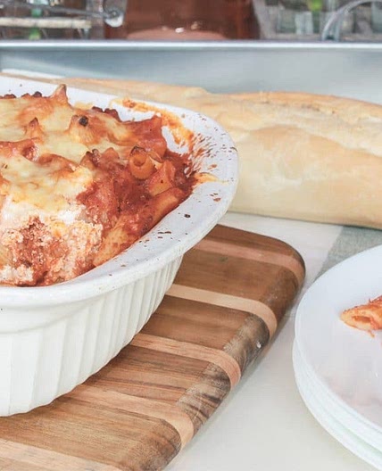 Eggplant Ziti Lasagna