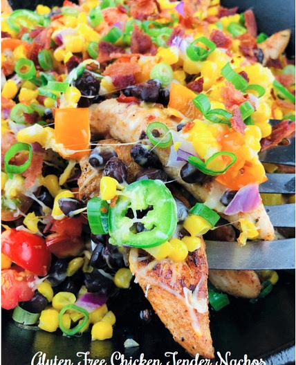 Gluten Free Chicken Tender Nachos