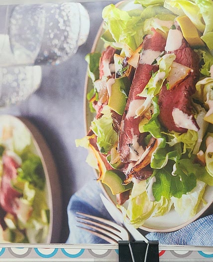 Grilled Steak and Charred Onion Salad