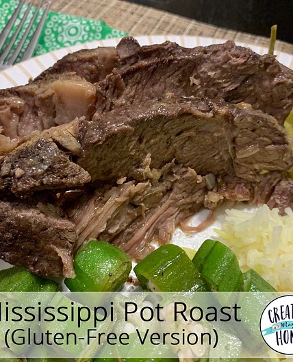 Mississippi Pot Roast - Gluten Free (Slow Cooker)