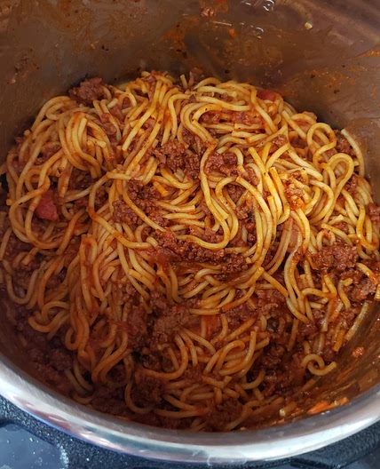 Instant Pot Spaghetti