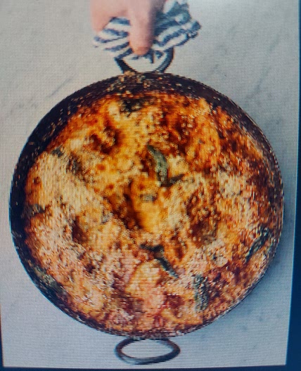 SCRUFFY AUBERGINE LASAGNE SWEET TOMATO SAUCE WITH GARLIC, SAGE & LEMON, CHEESE & ALMOND CRUNCH