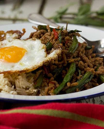 15-minute Thai Basil Pork Stir-fry (Pad Kra Pao Pork)